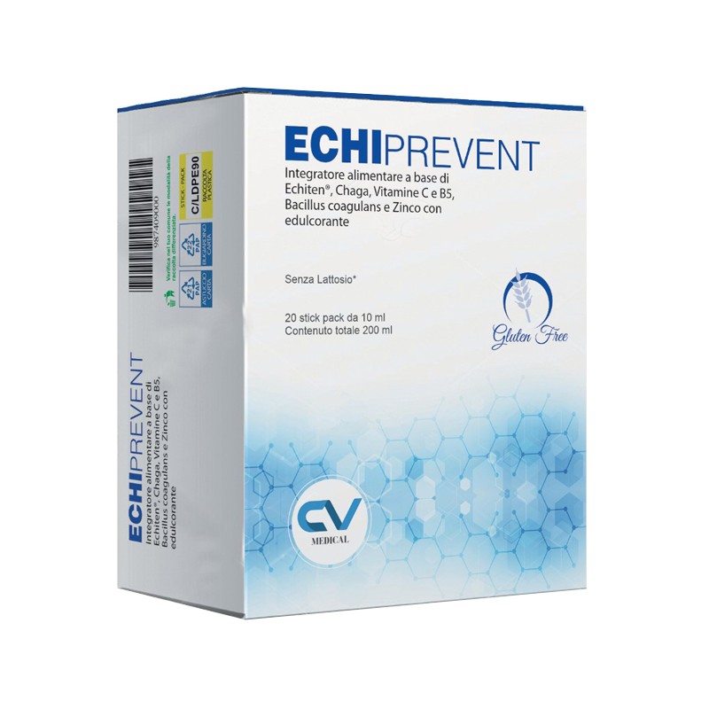Cv Medical Echi Prevent 20 Stick Pack - Integratori per difese immunitarie - 987409000 - Cv Medical - € 18,87
