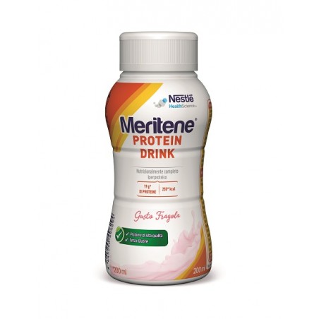 Nestle' It. Meritene Protein Drink Fragola 200 Ml - IMPORT-PF - 986830949 - Nestle' It. - € 3,72