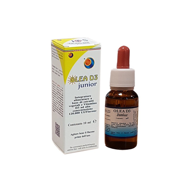 Herboplanet Olea D3 Junior Gocce 10 Ml - Integratori multivitaminici - 977796150 - Herboplanet - € 9,14