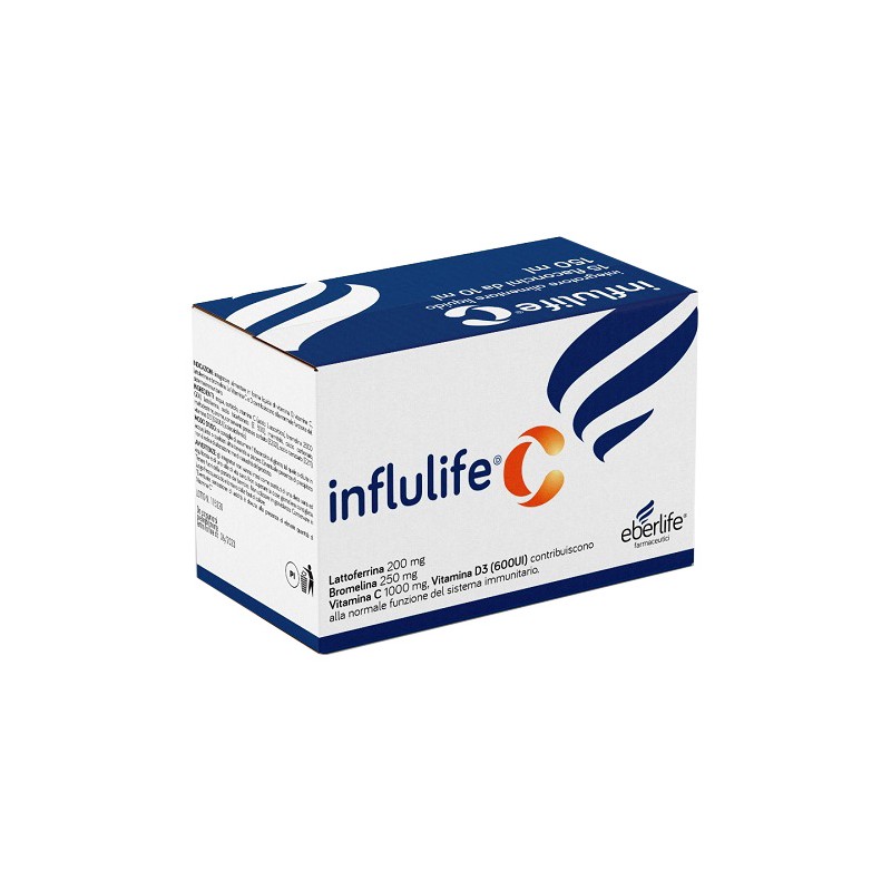 Eberlife Farmaceutici S Influlife C 15 Flaconcini Da 10 Ml - Integratori per difese immunitarie - 981435199 - Eberlife Farmac...