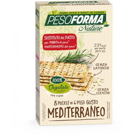 Nutrition & Sante' Italia Pesoforma Pasto Mediterraneo 240 G - IMPORT-PF - 981554773 - Pesoforma - € 11,61