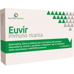Aqua Viva Euvir Immuno Ricarica 20 Compresse - Integratori per difese immunitarie - 982510885 - Aqua Viva - € 18,52