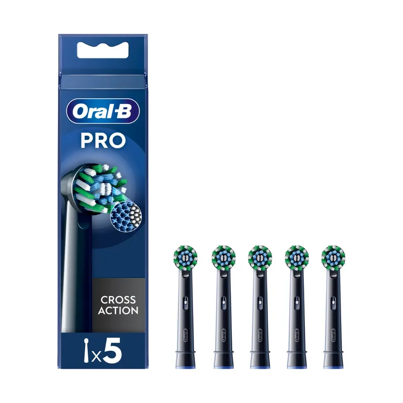 Oral-B Power Refill EB50 Crossaction Black 5 Pezzi - Igiene orale - 986738793 - Oral-B - € 19,66