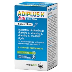 Agips Farmaceutici Adiplus K Forte Con Dha Gocce Flaconcino 15 Ml - Integratori multivitaminici - 924851292 - Agips Farmaceut...