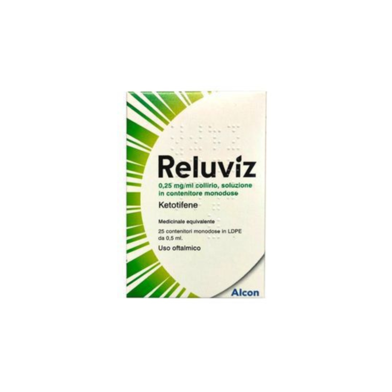 Reluviz Collirio per Allergia Oculare 25 Fialette - Gocce oculari - 048203020 - Genetic - € 11,76