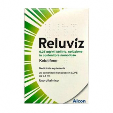 Reluviz Collirio per Allergia Oculare 25 Fialette - Gocce oculari - 048203020 - Genetic - € 11,76