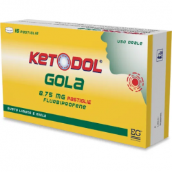Ketodol Gola Gusto Limone e Miele 16 Pastiglie - Raffreddore e influenza - 041512031 - Epifarma - € 5,45