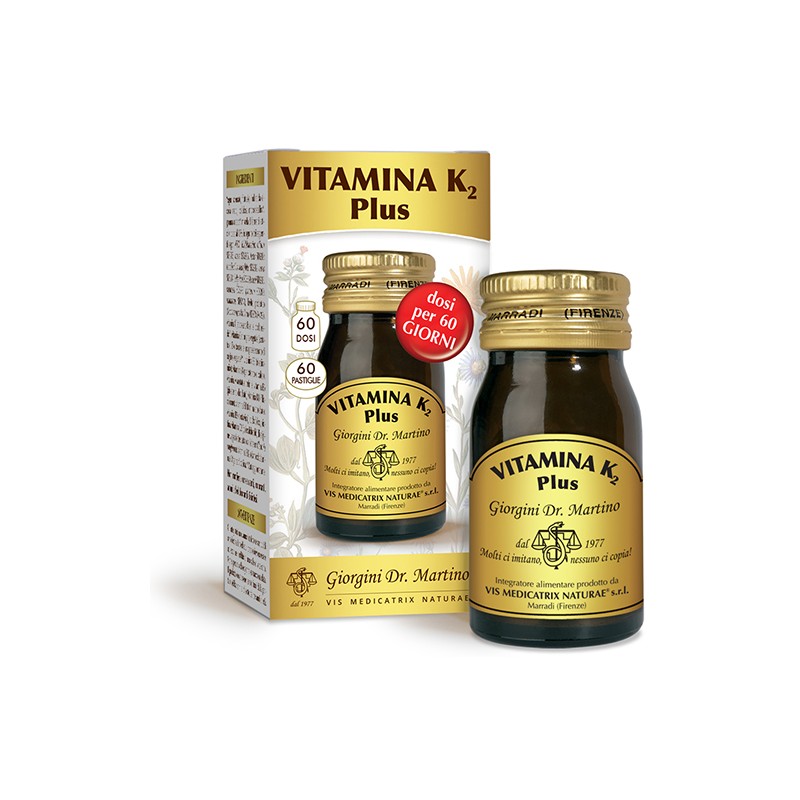 Dr. Giorgini Ser-vis Vitamina K2 Plus 60 Pastiglie - IMPORT-PF - 980445884 - Dr. Giorgini - € 19,30