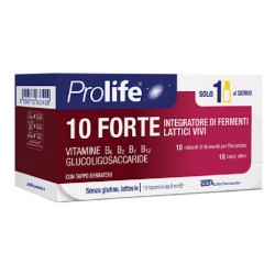 Prolife 10 Forte Per L'Equilibrio Della Flora Batterica 10 Flaconcini - Integratori di fermenti lattici - 938056975 - Prolife...