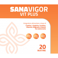 Sanavigor Vit Plus Integratore Energizzante 20 Bustine - Integratori energizzanti - 987850930 - Farmadea - € 8,50