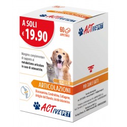 F&f Active Pet Benessere Articolazioni 60 Compresse Appetibili - Veterinaria - 984499261 - F&f - € 19,90