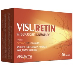 Visufarma Visuretin 30 Capsule - Integratori per occhi e vista - 945155380 - Visufarma - € 26,99