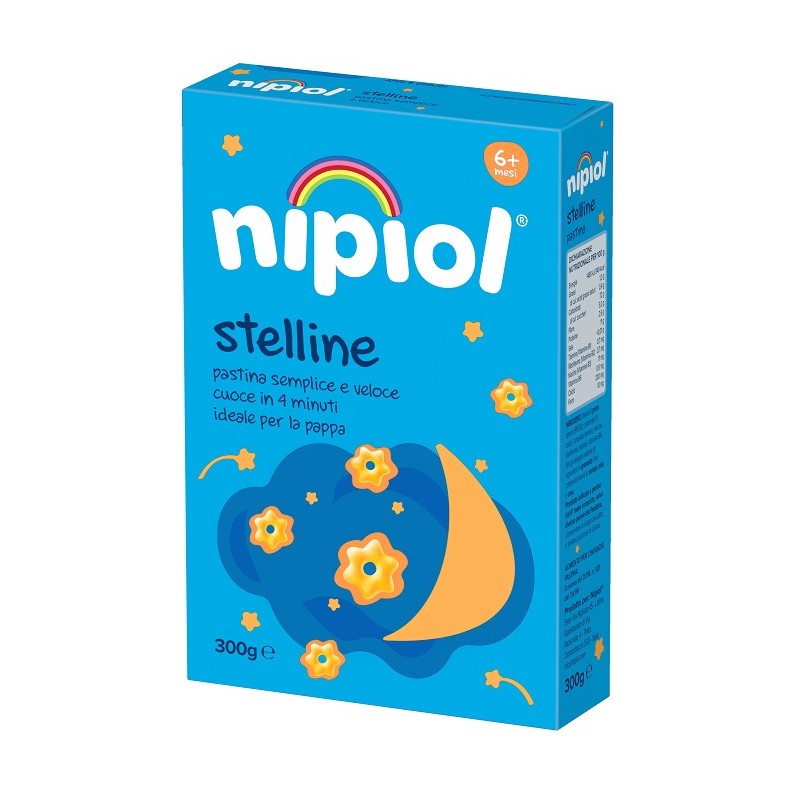 Nipiol Pastina Stelline 300 G - Pastine - 972451138 - Nipiol - € 1,23