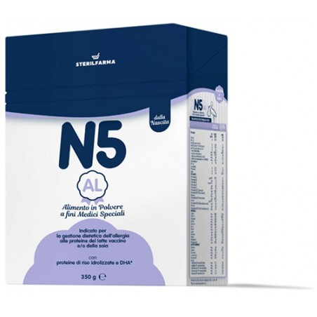 Sterilfarma N5 Al Polvere 350 G - Latte in polvere e liquido per neonati - 981411756 - Sterilfarma - € 21,89