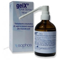 Sophos Biotech Gel Spray Orale Per Trattamento Sintomatico Segni E Sintomi Associati Alle Mucositi Orali - Labbra secche e sc...
