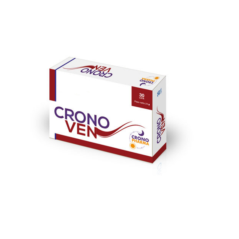 Crono Pharma Cronoven 30 Compresse - Circolazione e pressione sanguigna - 984232684 - Crono Pharma S - € 17,64