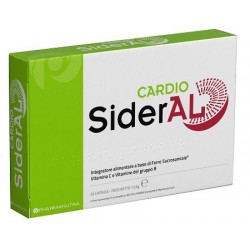 Cardio Sideral Integratore di Ferro e Vitamine 20 Capsule - Integratori di ferro - 935129837 - Sideral - € 25,08