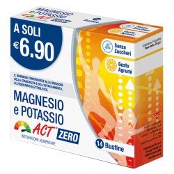 F&f Magnesio Potassio Act Zero 14 Bustine - Integratori multivitaminici - 987368457 - F&f - € 4,90