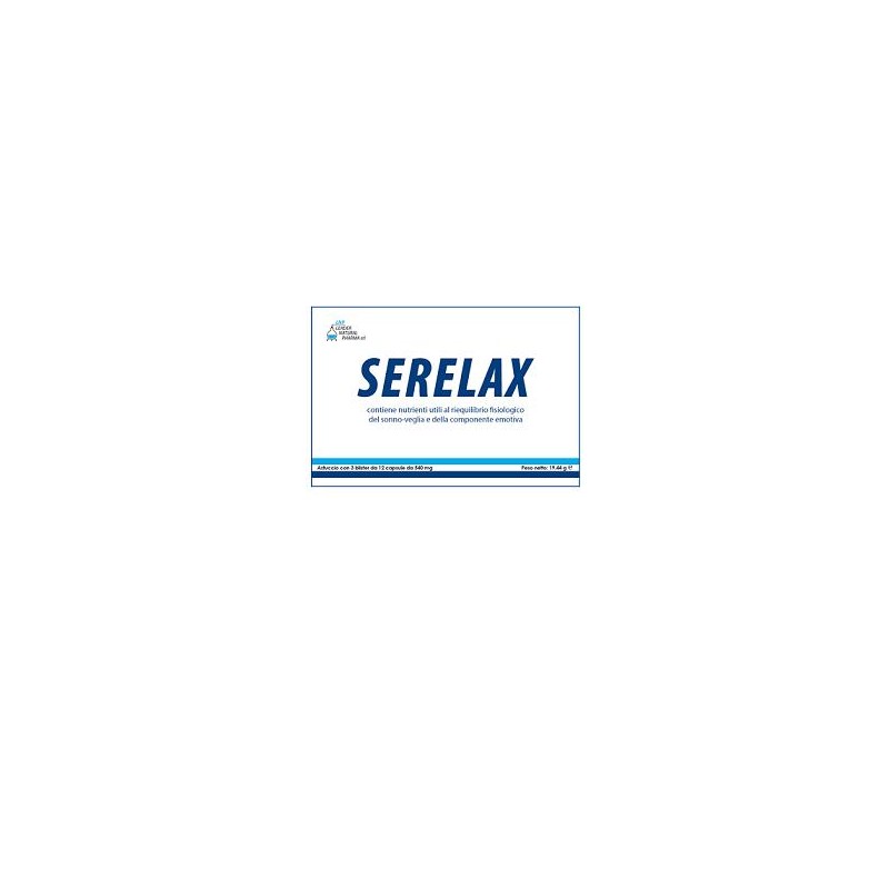 Leader Natural Pharma Serelax 36 Capsule - Integratori per umore, anti stress e sonno - 930003619 - Leader Natural Pharma - €...