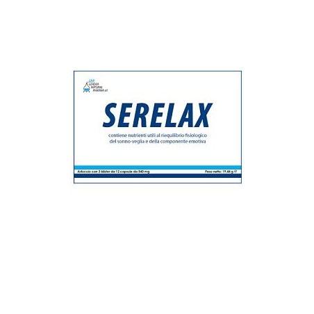 Leader Natural Pharma Serelax 36 Capsule - Integratori per umore, anti stress e sonno - 930003619 - Leader Natural Pharma - €...