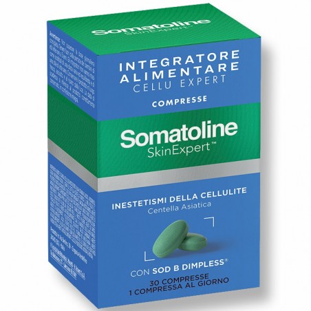 Somatoline Cellu Expert Integratore Anti-Cellulite 30 Compresse - Integratori drenanti e anticellulite - 986699116 - Somatoli...