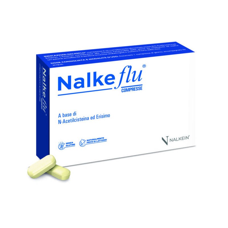 Nalkein Sa Nalkeflu 20 Compresse Gastroresistenti - Integratori per apparato respiratorio - 974385383 - Nalkein Sa - € 11,58