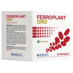 Hering Ferroplant Oro 30 Stickpack - Integratori multivitaminici - 982708467 - Hering - € 19,88