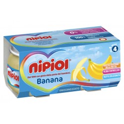 Nipiol Omogeneizzato Banana 2 X 80 G - Omogeneizzati e liofilizzati - 942846128 - Nipiol - € 1,62