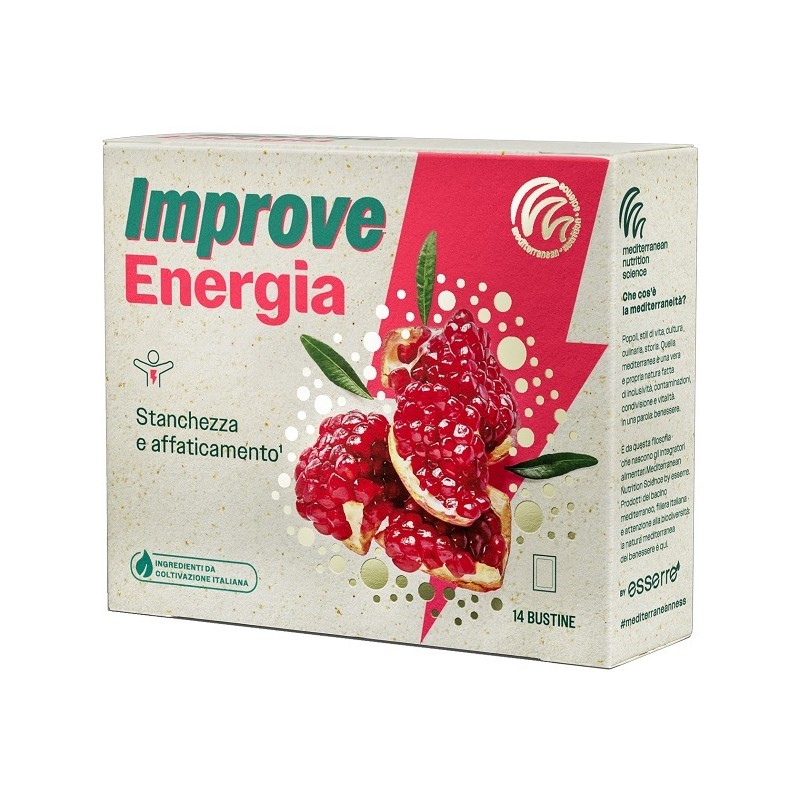 Esserre Pharma Improve Energia 14 Bustine - Integratori per concentrazione e memoria - 987437009 - Esserre Pharma - € 19,60