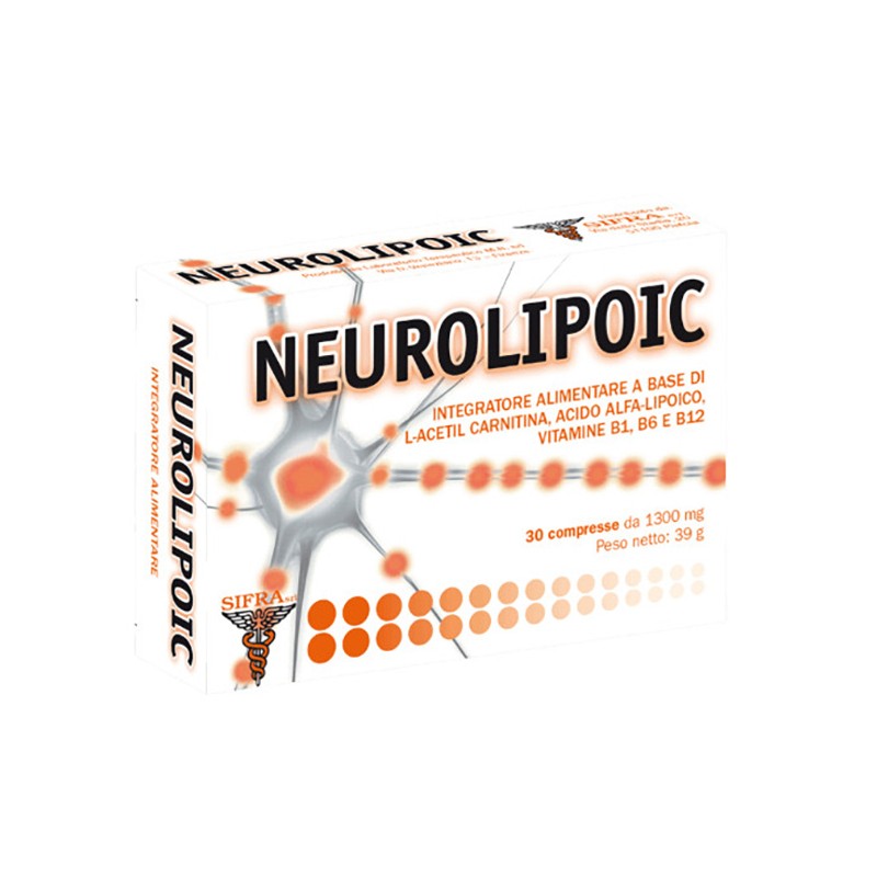 Sifra Neurolipoic 30 Compresse - Integratori per dolori e infiammazioni - 976219485 - Sifra - € 26,73
