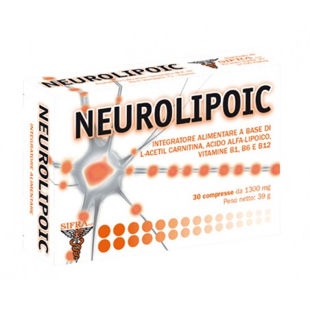 Sifra Neurolipoic 30 Compresse - Integratori per dolori e infiammazioni - 976219485 - Sifra - € 26,73
