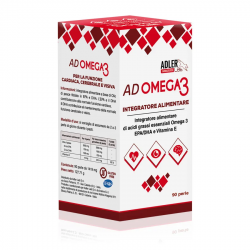 AD Omega-3 per la Salute Cardiaca e Cerebrale 90 Perle - Integratori di Omega-3 - 983746278 - Adler Lab - € 15,71