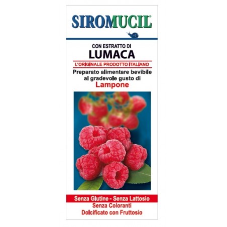 Herbit Italia Su Siromucil Preparato Alimentare Con Estratto Di Lumaca Al Lampone 150 Ml - IMPORT-PF - 921900217 - Herbit Ita...