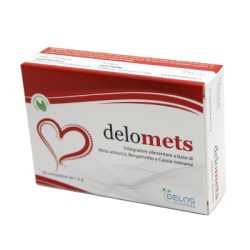 Delomets Integratore per il Colesterolo 30 Compresse - Rimedi vari - 986699332 - Delos Pharma - € 26,50