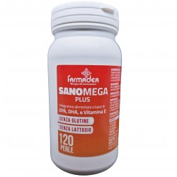 Sanomega Plus Integratore di Omega-3 120 Perle - Integratori di Omega-3 - 987665890 - Farmadea - € 39,92