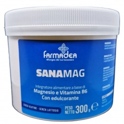 Sanamag Integratore di Magnesio e Vitamina B6 300 G - Integratori di magnesio - 987850878 - Farmadea - € 19,90