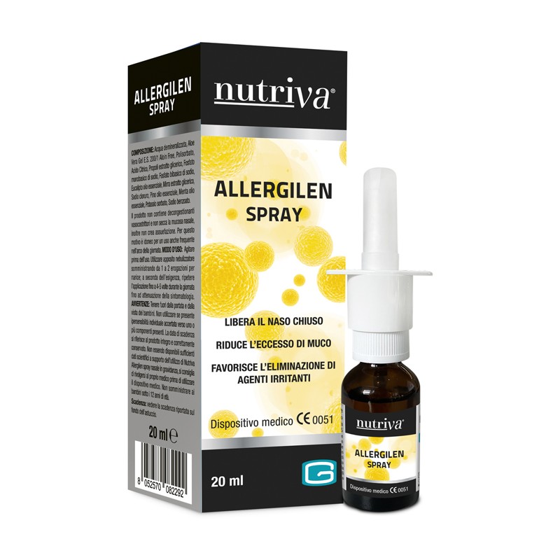 Giuriati Group Nutriva Allergilen Spray 20 Ml - Prodotti per la cura e igiene del naso - 988128993 - Nutriva - € 9,68