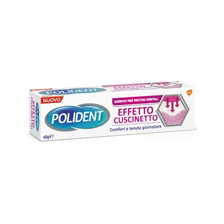 Polident Fissativo Effetto Cuscinetto Adesivo Per Protesi Dentali 40 G - Prodotti per dentiere ed apparecchi ortodontici - 97...