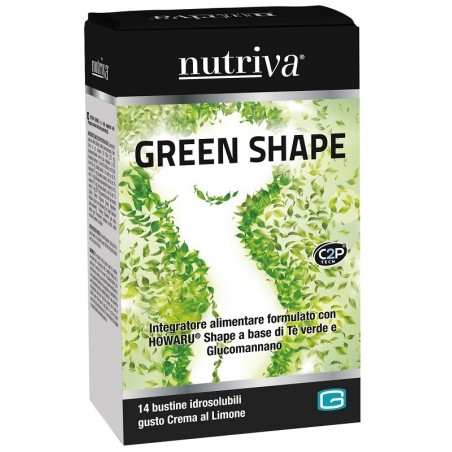 Nutriva Green Shape Integratore Drenante 14 Bustine - Integratori drenanti e pancia piatta - 988148716 - Nutriva - € 25,00