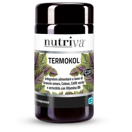 Nutriva Termokol Equilibrio del Peso Corporeo 40 Compresse Nutriva - 1 Nutriva Termokol Equilibrio del Peso Corporeo 40 Compresse Nutriva - 1