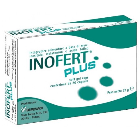 Farmed Inofert Plus 20 Capsule Softgel - Integratori multivitaminici - 986075428 - Farmed - € 21,85