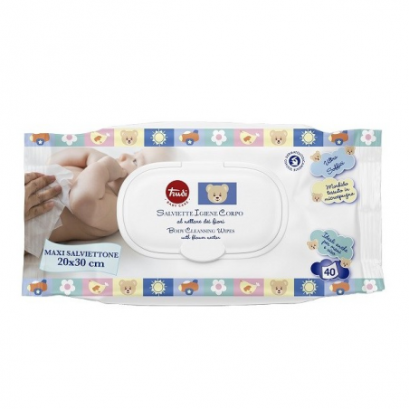 Trudi Baby Care Salviettine Igiene Corpo 40 Pezzi - Salviettine per bambini - 986875033 - Silc - € 3,00