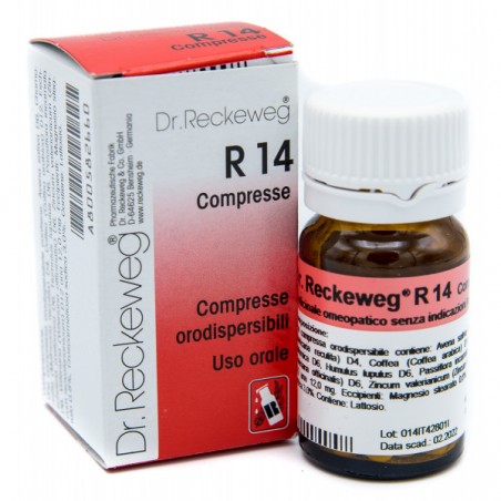 Reckeweg R14 per Favorire il Sonno 100 Compresse Dr. Reckeweg & Co. Gmbh - 1 Reckeweg R14 per Favorire il Sonno 100 Compresse Dr. Reckeweg & Co. Gmbh - 1