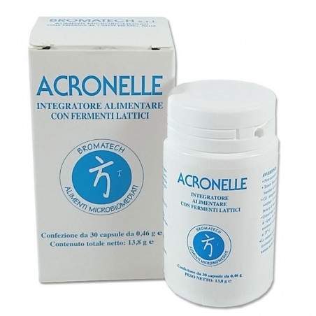 Acronelle Integratore per Intestino Sano 30 Capsule - Integratori di fermenti lattici - 920036629 - Bromatech - € 19,03