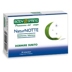 Angelini Body Spring Natur Notte 30 Compresse - Integratori per umore, anti stress e sonno - 937414718 - Angelini - € 10,18