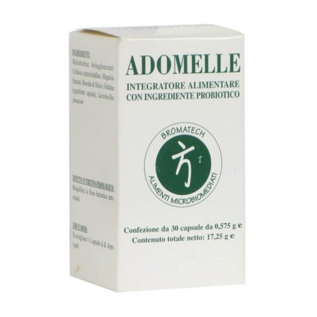 Adomelle Integratore di Fermenti Lattici 30 Capsule - Integratori di fermenti lattici - 911973788 - Bromatech - € 19,00
