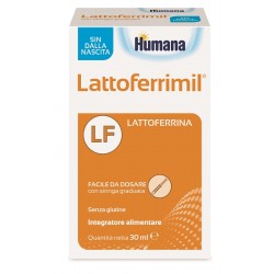 Humana Italia Lattoferrimil 30 Ml - Integratori multivitaminici - 947132763 - Humana - € 30,95