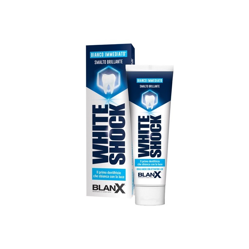 Blanx Dentifricio Sbiancante White Shock 75 Ml - Dentifrici e gel - 923508079 - Blanx - € 3,80