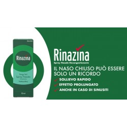 Rinazina Spray Nasale Decongestionante Per Riniti Allergiche 15 Ml - Decongestionanti nasali - 000590051 - Rinazina - € 9,54