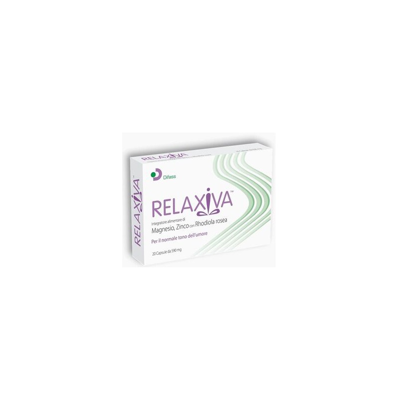 Difass International Relaxiva 20 Capsule - Integratori multivitaminici - 974402644 - Difass International - € 17,03